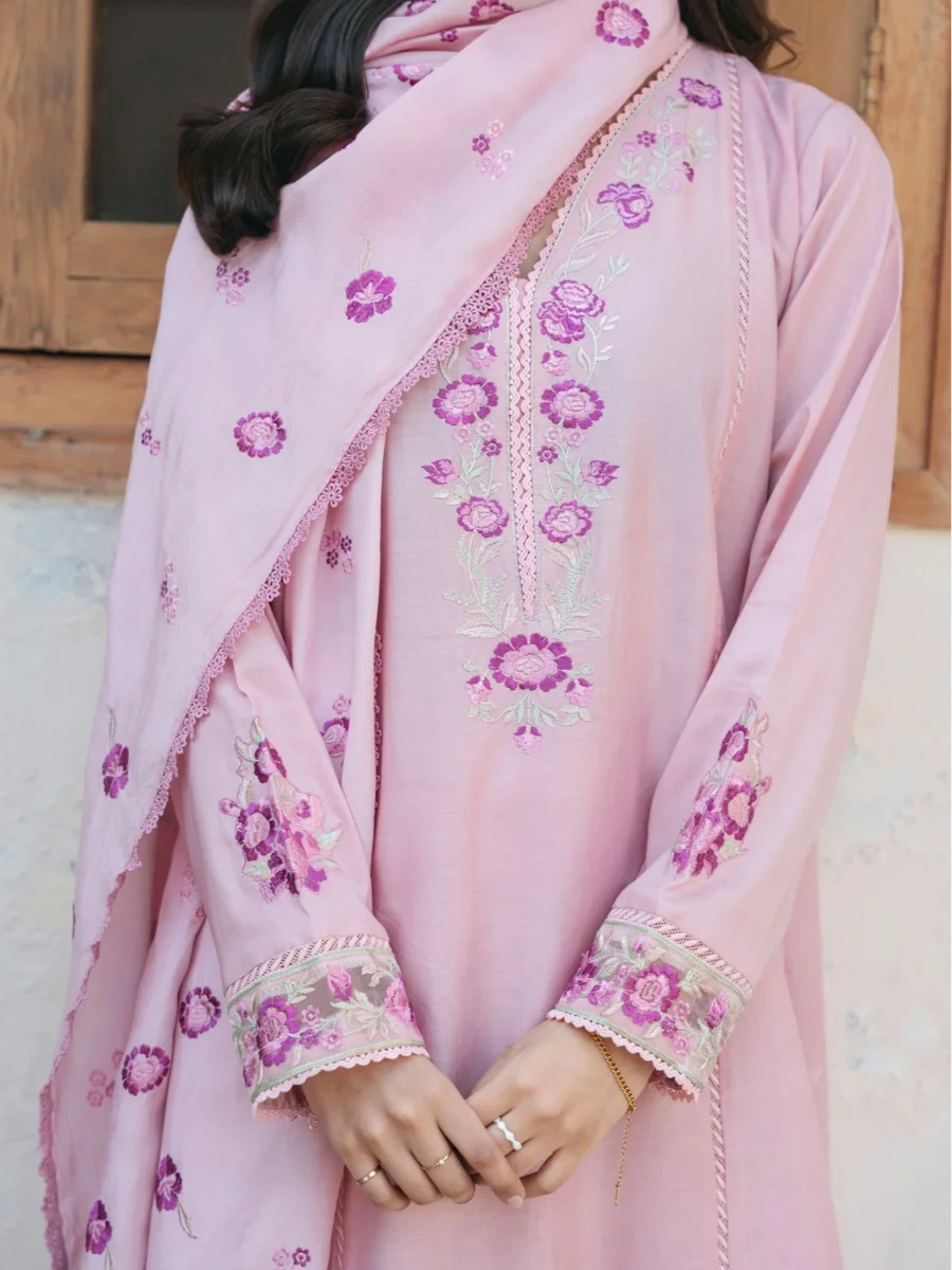 BALLETT MANNATH EMBROIDERED SUIT 3 PC