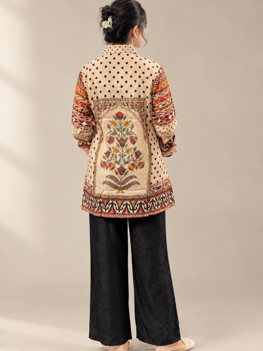 PRINTED TUNIC SHIRT