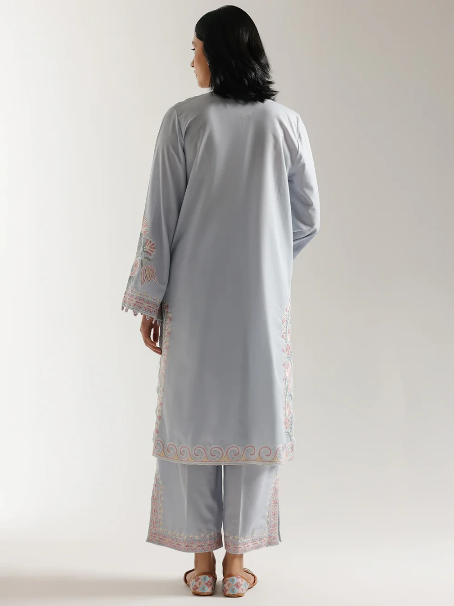 EMBROIDERED SUIT 3 PC