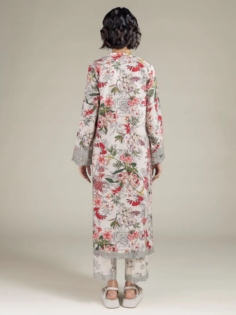 EMBROIDERED LONG KURTA