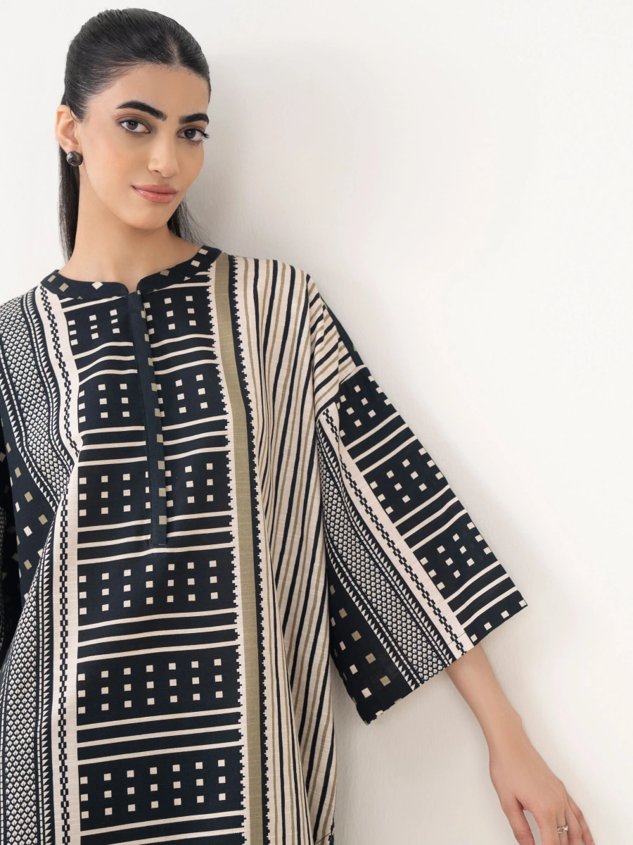 PRINTED BOXY SHIRT