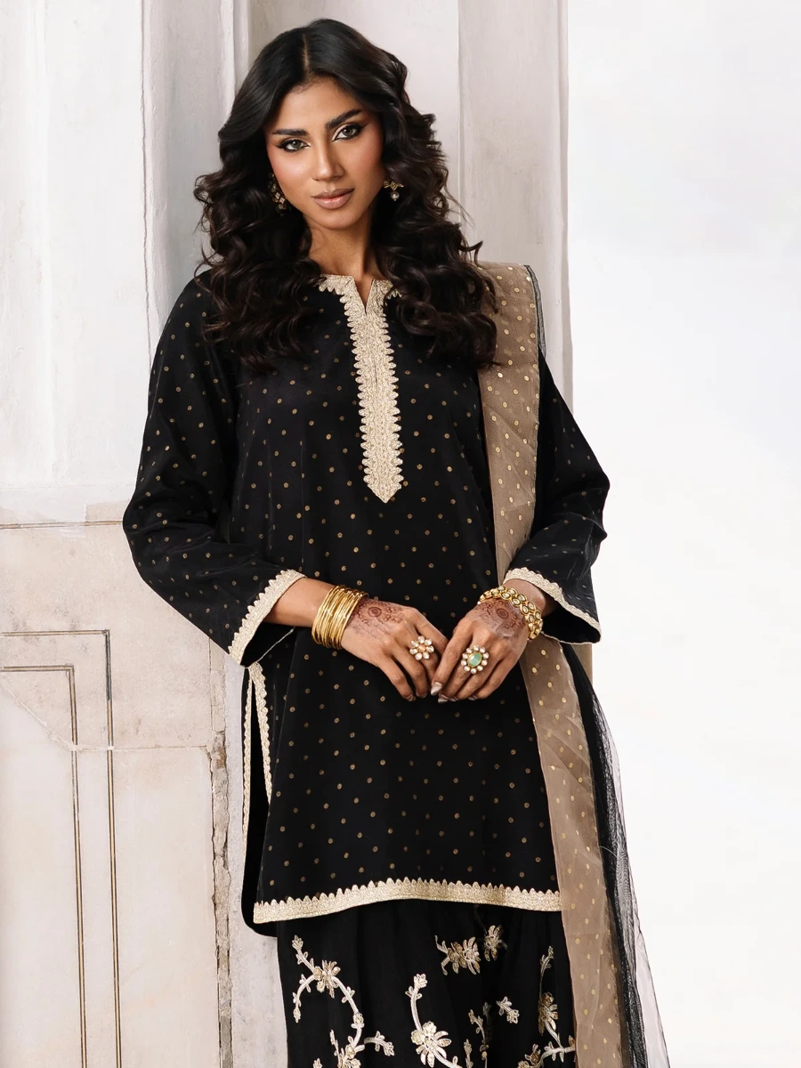 EMBROIDERED SUIT 3 PC