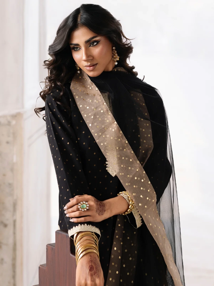 EMBROIDERED SUIT 3 PC