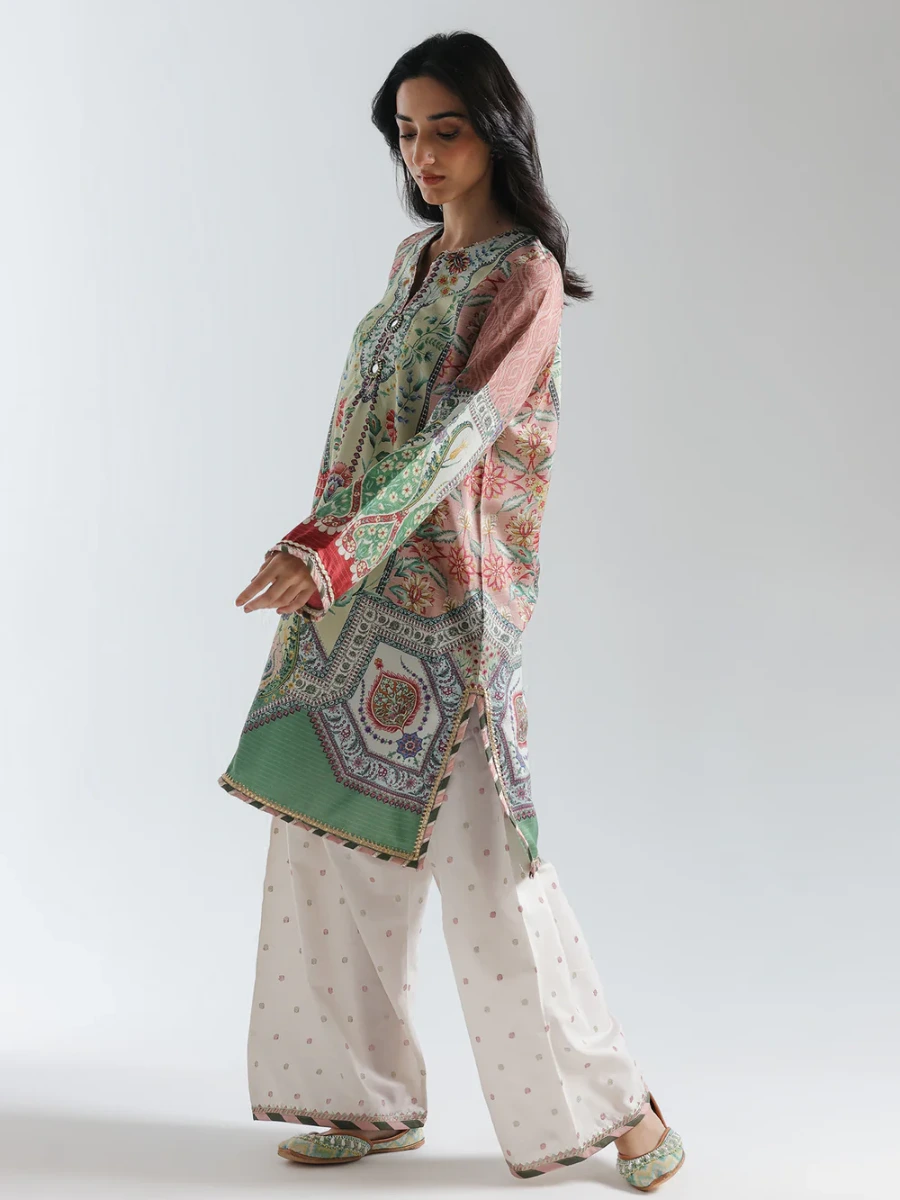 EMBROIDERED SUIT 2 PC