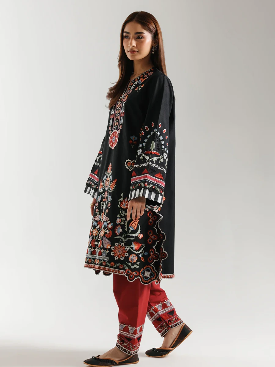 EMBROIDERED SUIT 2 PC