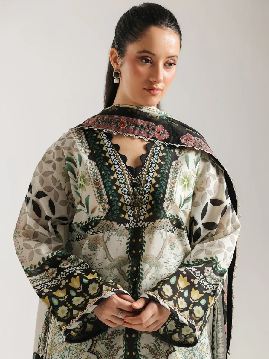 EMBROIDERED SUIT 3 PC