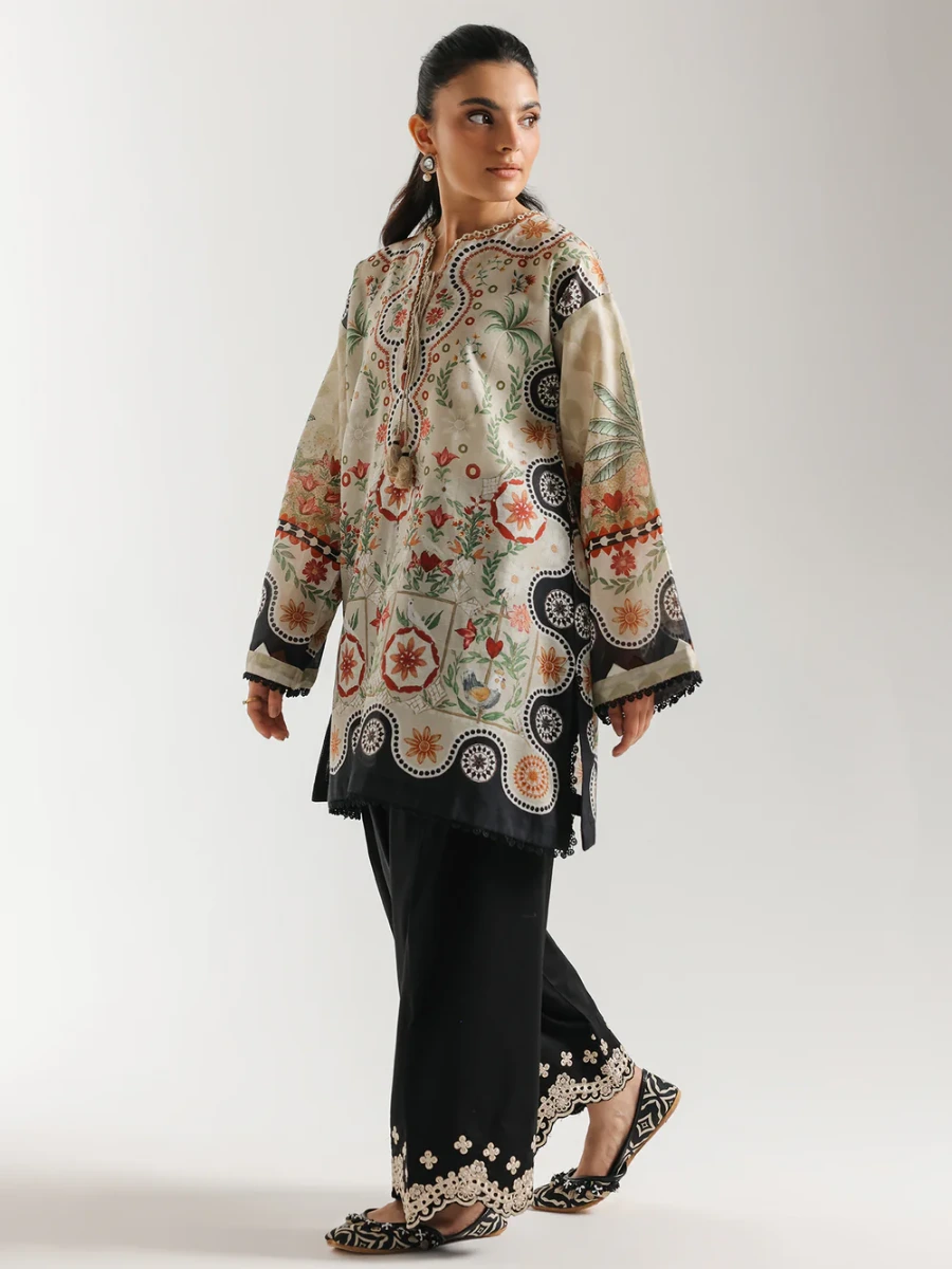 EMBROIDERED SUIT 3 PC