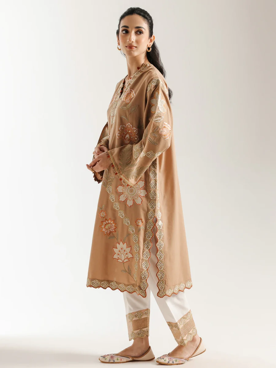 EMBROIDERED SUIT 2 PC
