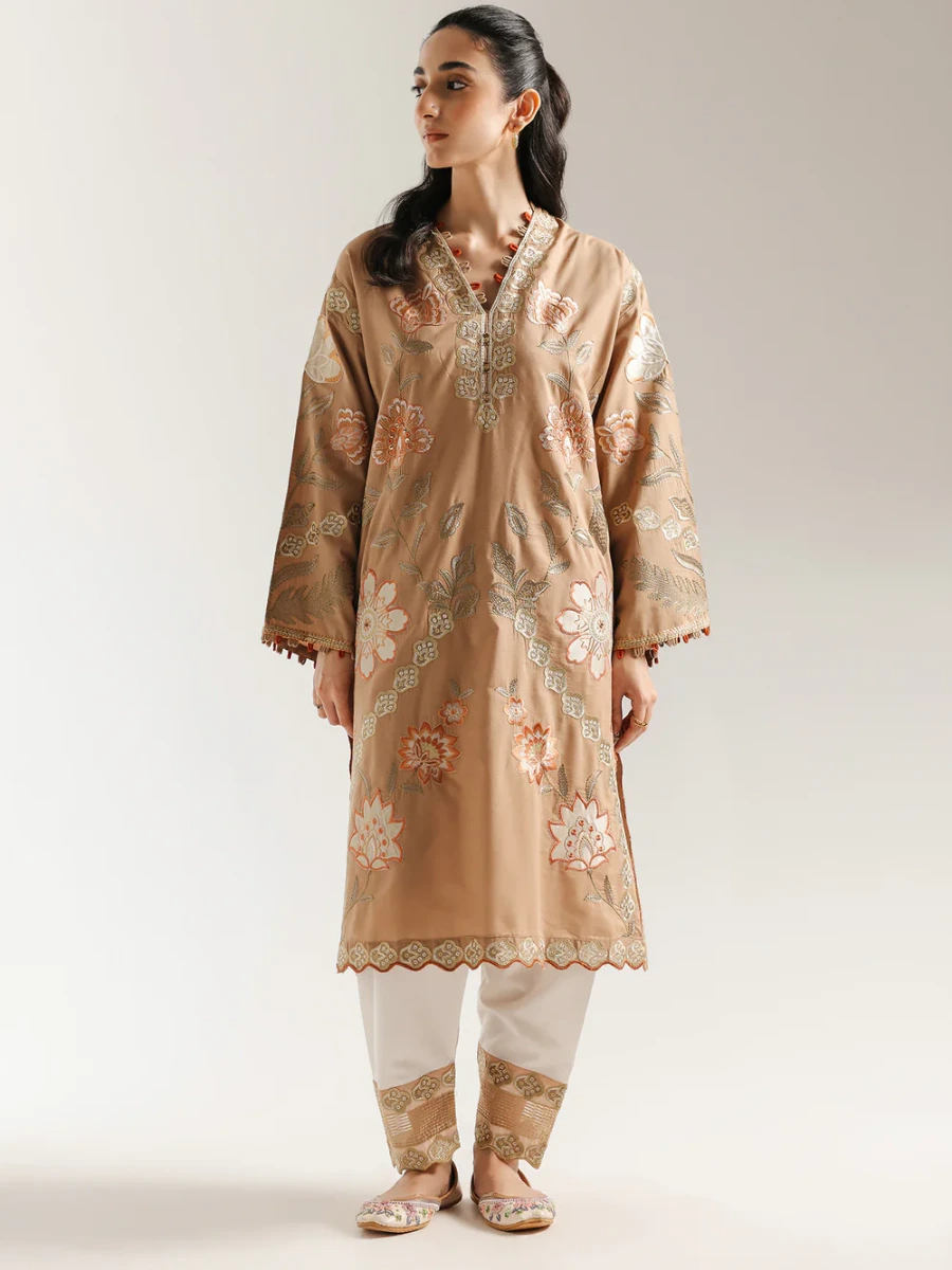EMBROIDERED SUIT 2 PC