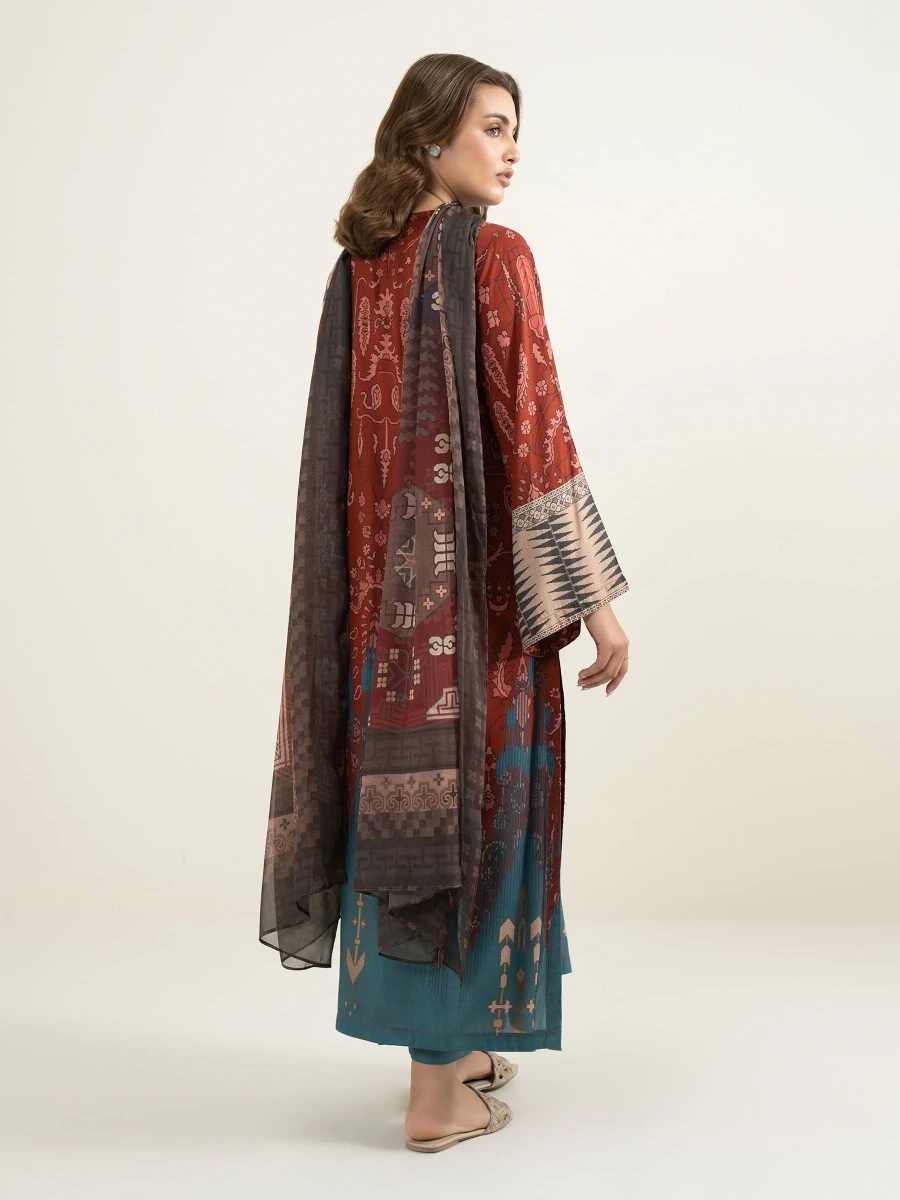 EMBROIDERED SUIT 3 PC