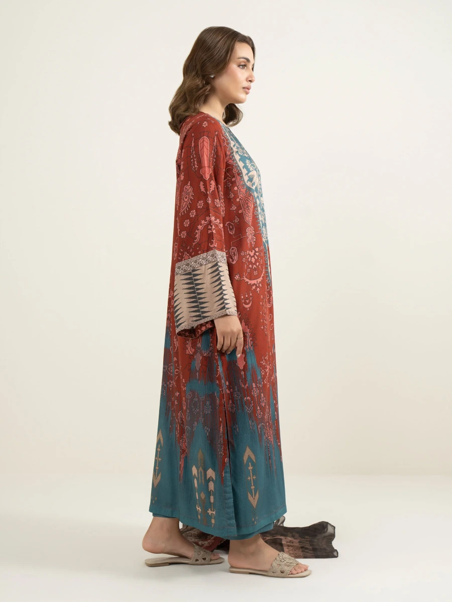 EMBROIDERED SUIT 3 PC